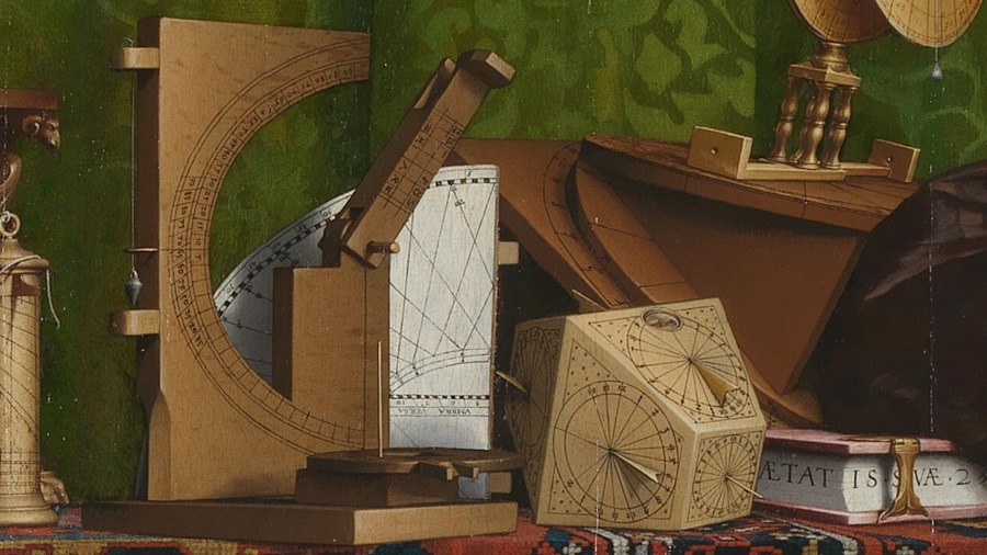 وسایل و ابزارهای اندازه گیری در نقاشی هلباین