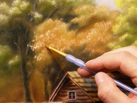 آموزش نقاشی با رنگ روغن